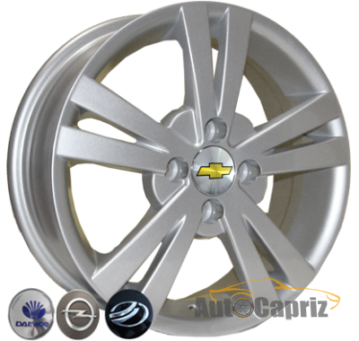 Диски Replica Daewoo Z614 S R14 W5.5 PCD4x100 ET44 DIA56.6
